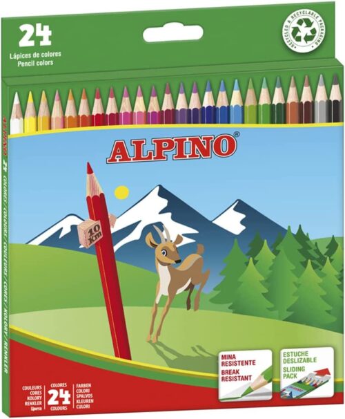Lápices de colores Alpino para niños