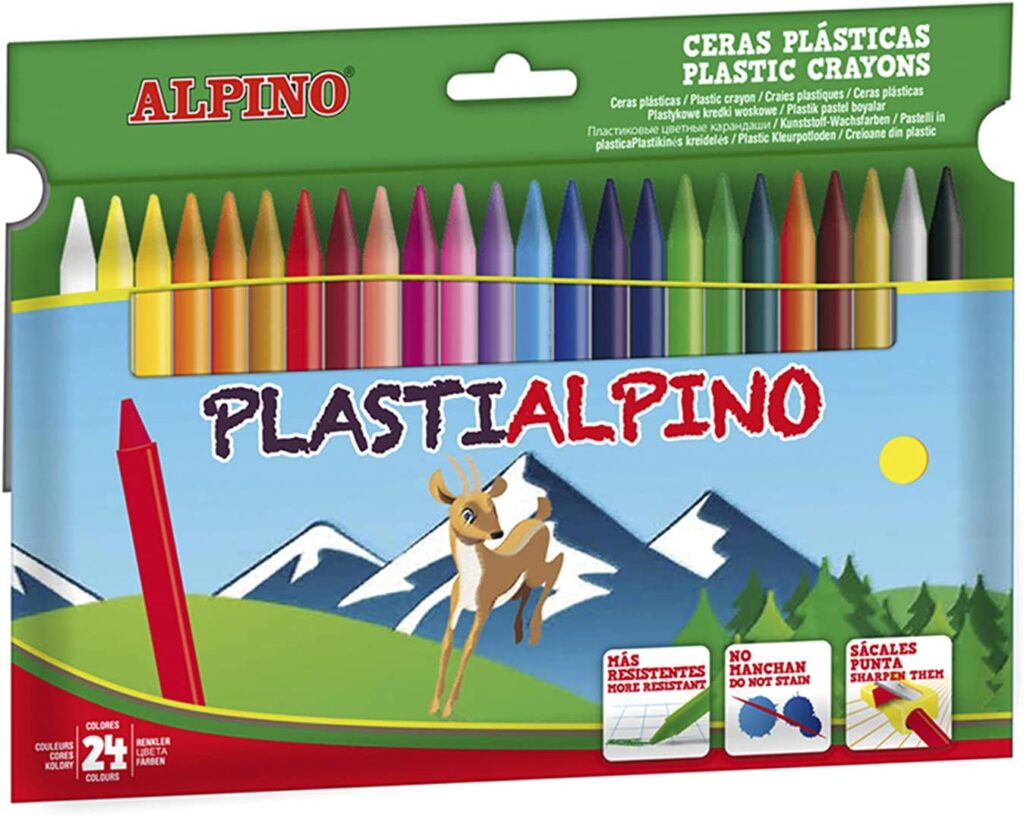 Ceras Plastialpino de 24 unidades