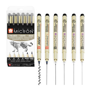 Rotuladores de Punta Fina Sakura Pigma Micron